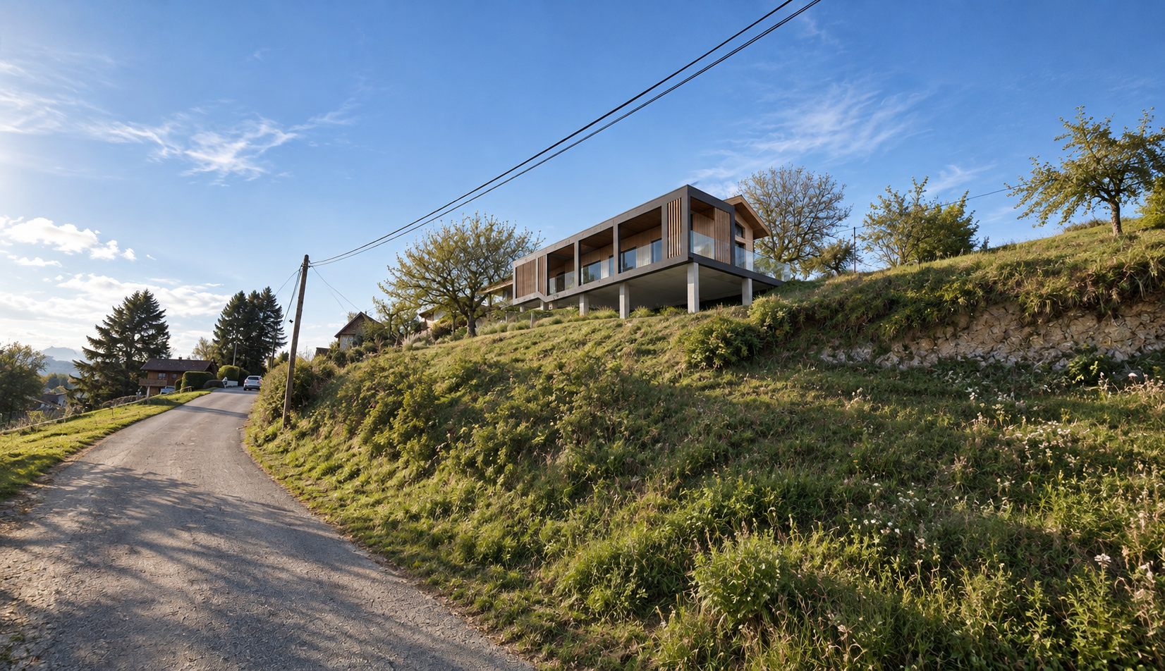 Intérieur d’un ancien bâtiment industriel en brique, piliers et hautes fenêtres